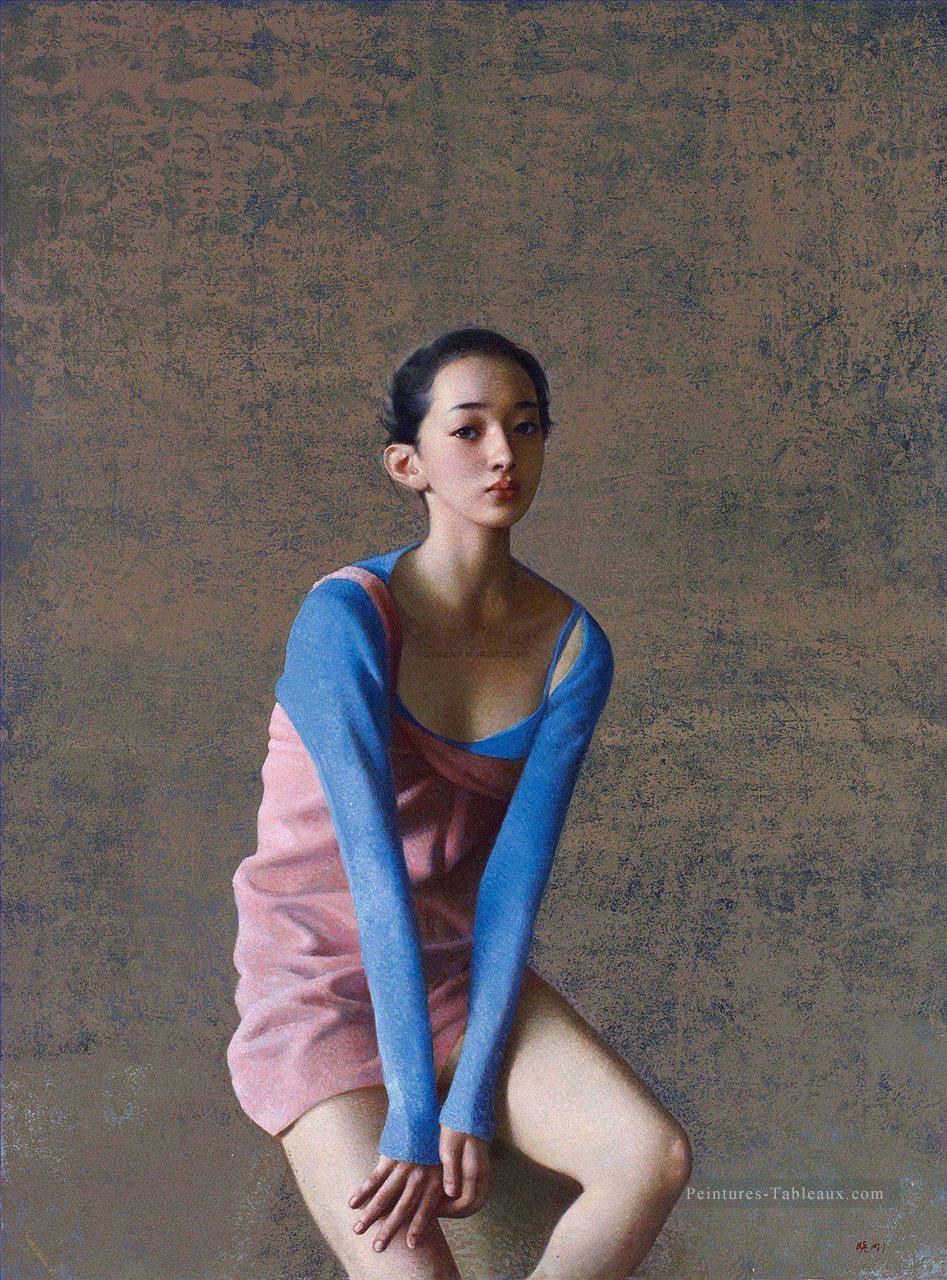 fille de ballet chinois Peintures à l'huile